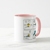 Mug cacahuètes | Bois de bois à la plage (Devant droit)