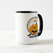 Mug cacahuètes | Bonne Halloween (Devant droit)