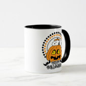 Mug cacahuètes | Bonne Halloween (Devant droit)