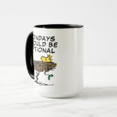 Mug cacahuètes | Carénage de bois (Devant gauche)