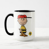 Mug cacahuètes | Charlie Brown Baseball Smile (Gauche)