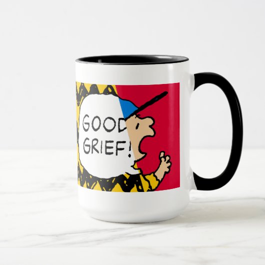 Mug cacahuètes | Charlie Brown Bon Grief Half & Half (Droite)