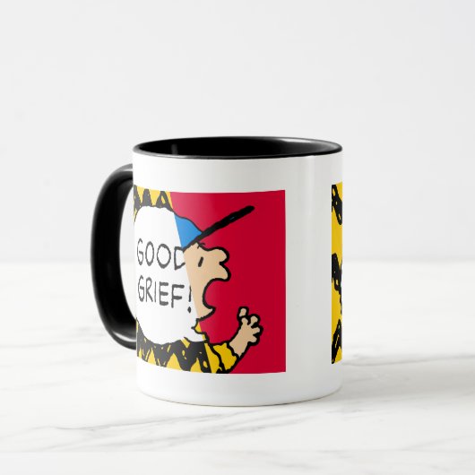 Mug cacahuètes | Charlie Brown Bon Grief Half & Half (Devant gauche)