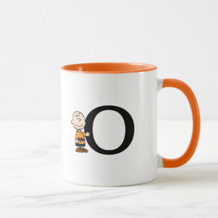Mug cacahuètes Charlie Brown Monogram O