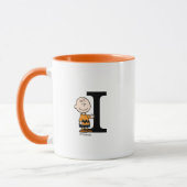 Mug cacahuètes | Charlie Brown Monogramme I (Gauche)