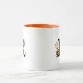 Mug cacahuètes | Charlie Brown Monogramme R (Centre)
