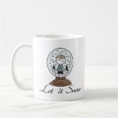 Mug cacahuètes | Charlie Brown Snow Globe (Gauche)