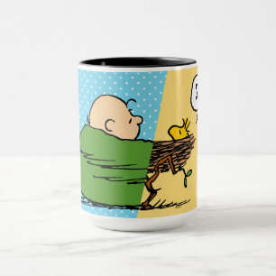 Mug cacahuètes   Charlie Brown & Woodstock Half & Half