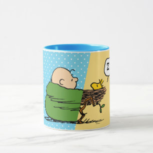Mug cacahuètes   Charlie Brown & Woodstock Half & Half