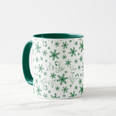 Mug cacahuètes | Christmas Snoopy Let It Snow Motif (Devant gauche)