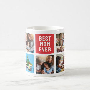 Mug cacahuètes de Noël Maman Photo Collage
