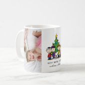 Mug cacahuètes de Noël | Meilleure maman jamais photo (Devant gauche)