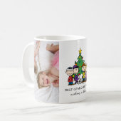 Mug cacahuètes de Noël | Meilleure photo de grand-mère (Devant gauche)