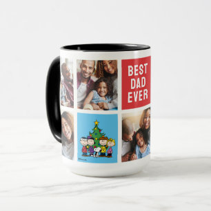 Mug cacahuètes de Noël Papa Photo Collage