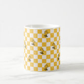 Mug cacahuètes | Drapeau À damiers bois (Centre)