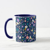 Mug cacahuètes en Motif de fleurs (Gauche)