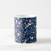 Mug cacahuètes en Motif de fleurs (Centre)