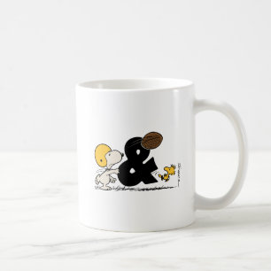Mug cacahuètes   Football Snoopy & Woodstock