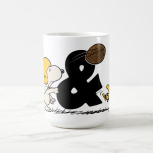 Mug cacahuètes Football Snoopy & Woodstock