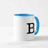 Mug cacahuètes | Franklin Monogram B (Devant droit)