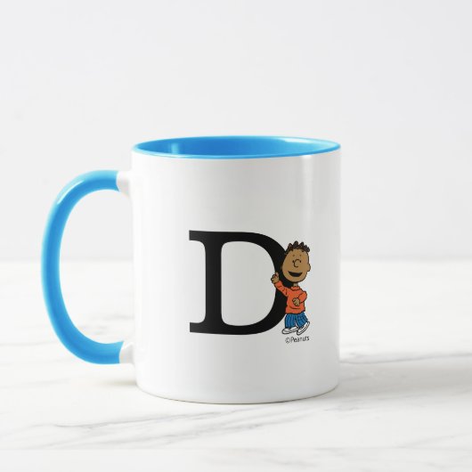 Mug cacahuètes | Franklin Monogram D (Gauche)