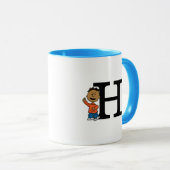 Mug cacahuètes | Franklin Monogram H (Devant droit)