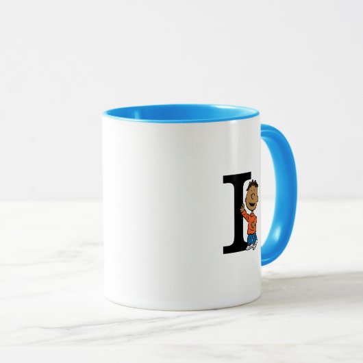 Mug cacahuètes | Franklin Monogram I (Devant droit)