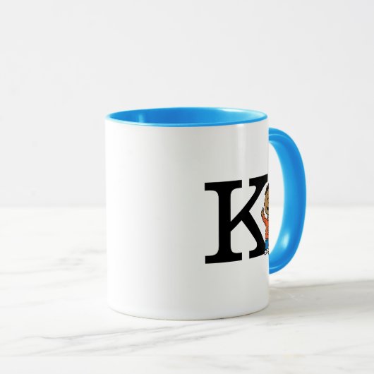 Mug cacahuètes | Franklin Monogram K (Devant droit)