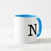 Mug cacahuètes | Franklin Monogram N (Devant droit)