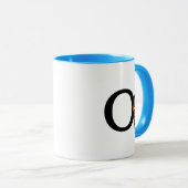 Mug cacahuètes | Franklin Monogram O (Devant droit)