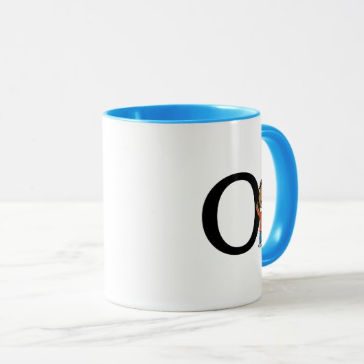 Mug cacahuètes | Franklin Monogram O (Devant droit)