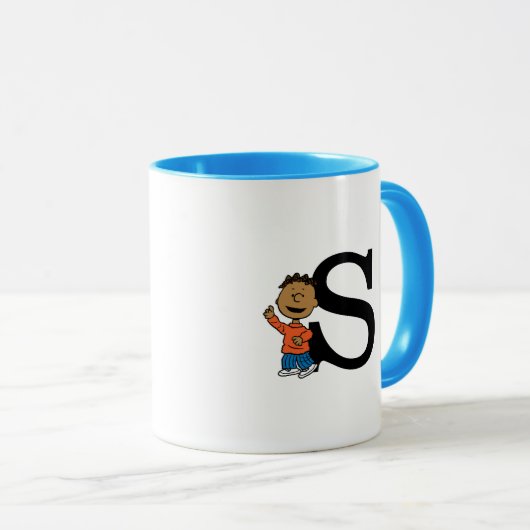 Mug cacahuètes | Franklin Monogram S (Devant droit)