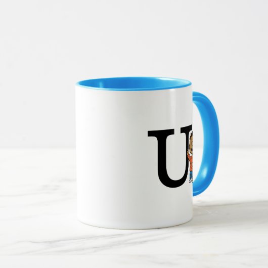 Mug cacahuètes | Franklin Monogram U (Devant droit)