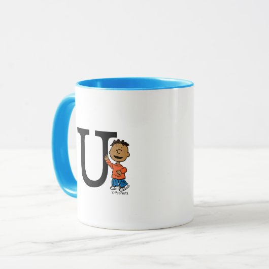 Mug cacahuètes | Franklin Monogram U (Devant gauche)