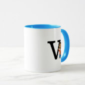 Mug cacahuètes | Franklin Monogram V (Devant droit)