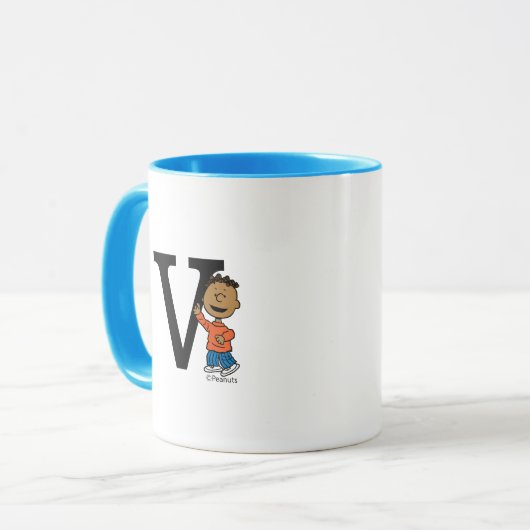 Mug cacahuètes | Franklin Monogram V (Devant gauche)