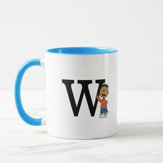 Mug cacahuètes | Franklin Monogram W (Gauche)