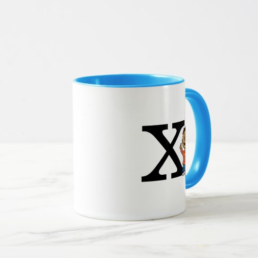 Mug cacahuètes | Franklin Monogram X (Devant droit)