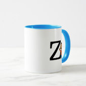 Mug cacahuètes | Franklin Monogram Z (Devant droit)
