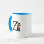 Mug cacahuètes | Franklin Monogram Z (Devant gauche)