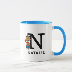 Mug cacahuètes Franklin Name & Monogram N