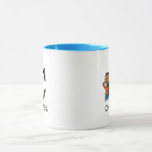 Mug cacahuètes | Franklin Nom & Monogram C (Centre)