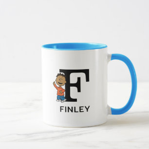 Mug cacahuètes Franklin Nom & Monogram F
