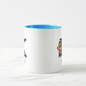 Mug cacahuètes | Franklin Nom & Monogram K (Centre)