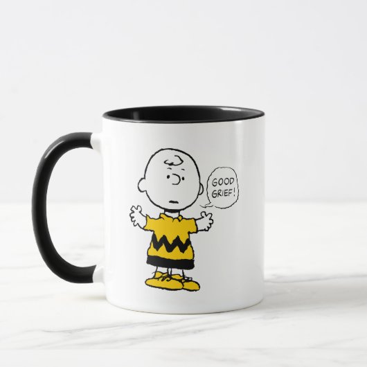 Mug cacahuètes | Good Grief Charlie Brown (Gauche)