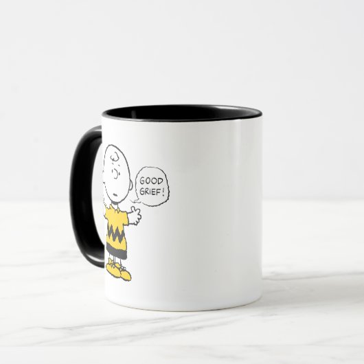 Mug cacahuètes | Good Grief Charlie Brown (Devant gauche)