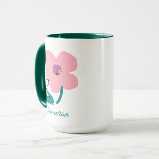 Mug cacahuètes | Illustration de la nature | Ajouter V (Devant gauche)