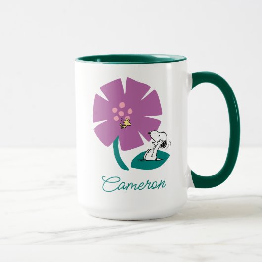 Mug cacahuètes | Illustration de la nature | Ajouter V (Droite)