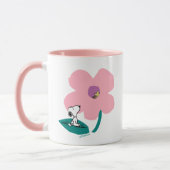 Mug cacahuètes | Illustration Nature Rose Flower (Gauche)