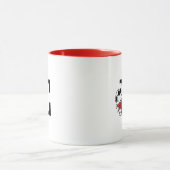 Mug cacahuètes | "Joe Cool" debout | Monogramme E (Centre)